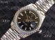 EW Factory Rolex Day Date 40mm Black Dial Stainless Steel President Band V2 Upgrade Swiss 3255 Automatic Watch 228239 (2)_th.jpg